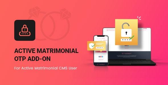 Active Matrimonial OTP add on