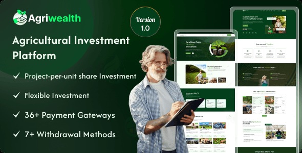 AgriWealth Agricultural HYIP Investment Solution