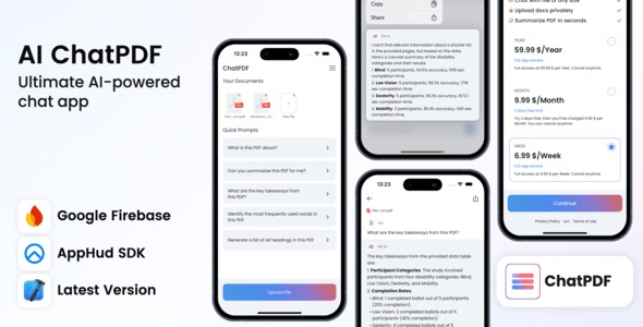 AI ChatPDF iOS App Source Code