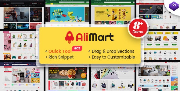 AliMart Multipurpose Premium Sections Shopify Theme