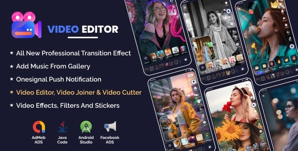All in one Video Maker Editor Cut trim merge more