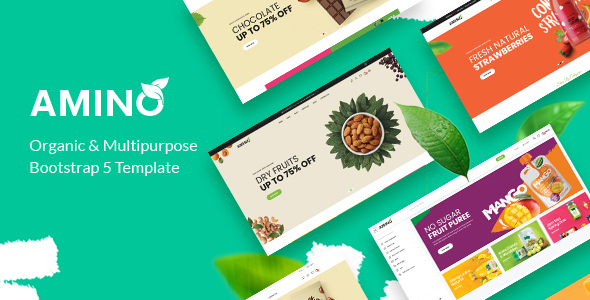 Amino Organic Multipurpose Prestashop Theme