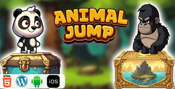 Animal Jump HTML5 Construct3 Game