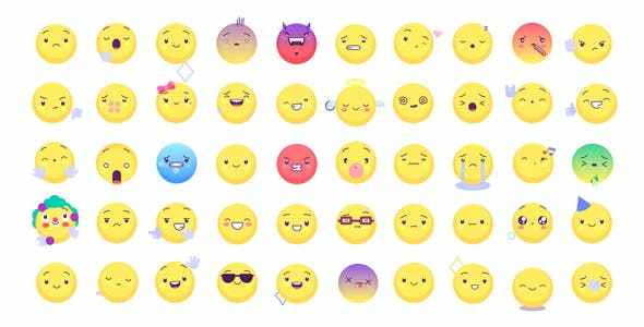 Animated Emoticons Pack v. 2