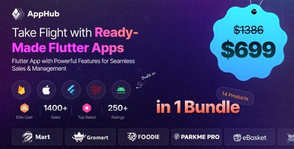 AppHub Take Flight with Ready Made Flutter Apps