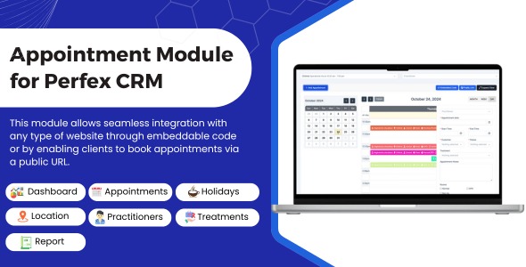 Appointment Module for Perfex CRM