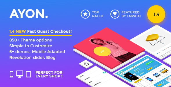 AYON Multipurpose Responsive Prestashop Theme 1