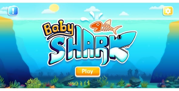 Baby Shark A High Speed Ocean Survival Game with Dynamic Enemy Behavior