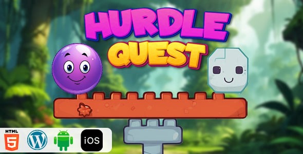 block balance hurdle quest html5 construct3 game