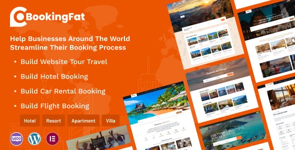 Booking Fat Tour Hotel Car Rental Flight Booking System