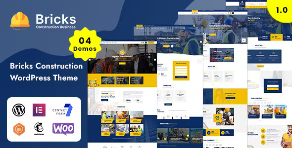 Bricks Construction WordPress Theme