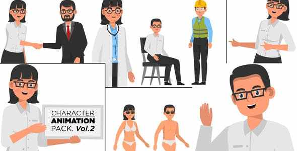 Character Animation Pack Vol.2