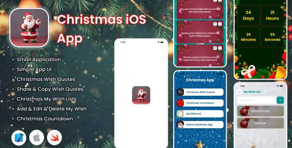 Christmas iOS App Merry Christmas Christmas Wish Quotes