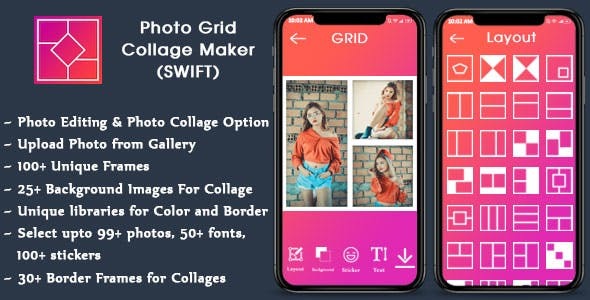 Collage Maker for IOS Photo Editor SWIFT