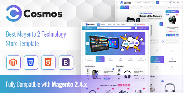 Cosmos Hitech Store Magento 2 Theme