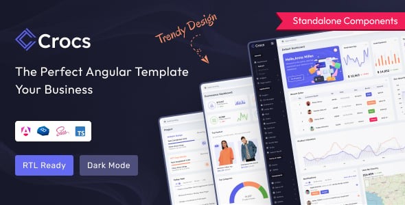 Crocs %E2%80%93 Angular 18 Admin Dashboard