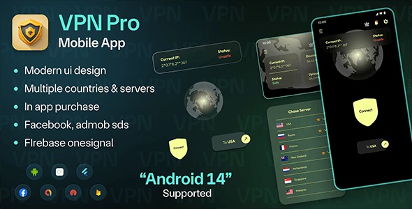 D bug VPN Flutter VPN Unlimited Proxy Laravel Admin Android IOS Cross Platform