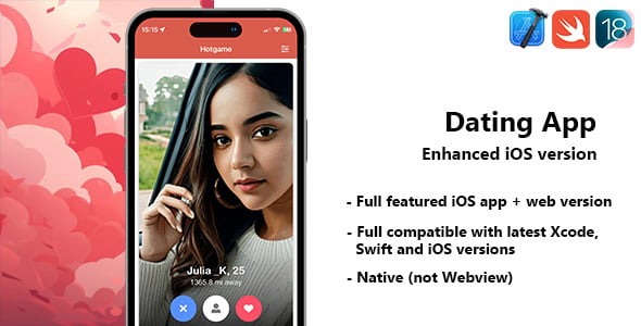 Dating App for iOS Enhanced version