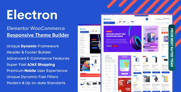 Electron Elementor Electronics Store WooCommerce Theme