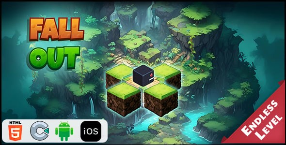 Fall Out HTML5 Construct3 Game