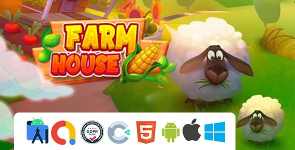 farm house Construct 3 Android Studio