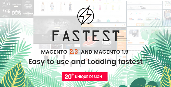 Fastest Magento 2 themes Magento 1. Multipurpose Responsive Theme 20 Home ShoppingFashion