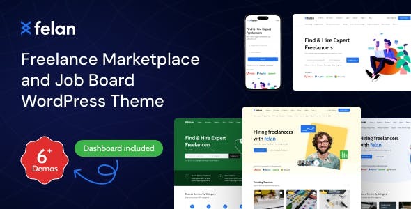 Felan Freelance Marketplace and Job Board WordPress Theme