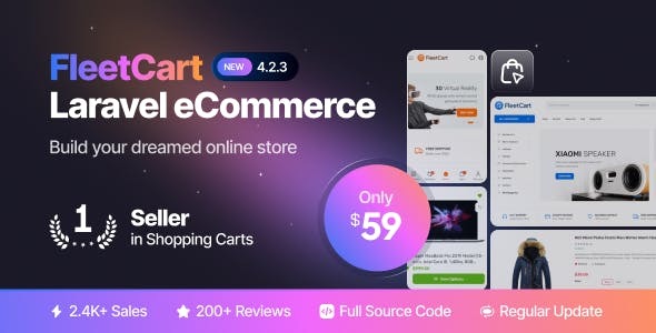 FleetCart Laravel Ecommerce CMS