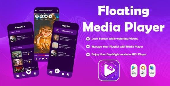 Floating Media Player Floating Video Player All Formats Video Player Android Player Float
