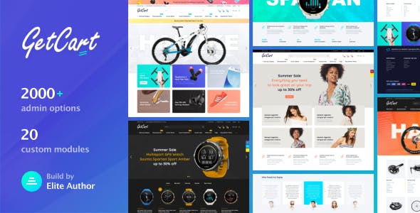 GetCart Highly Customizable Multi Purpose Opencart 3 Theme