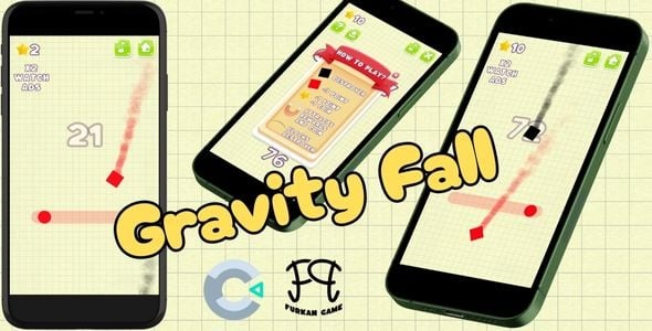 Gravity Fall Hyper Casual Game Construct 3 HTML5