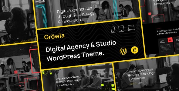 Growla %E2%80%93 Digital Agency Studio WordPress Theme