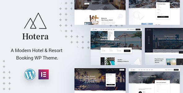 Hotera Resort and Hotel WordPress Theme