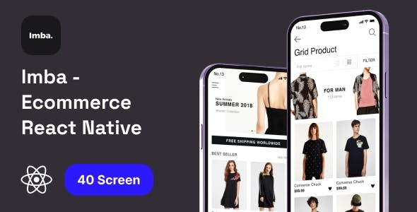 Imba React Native Ecommerce Template