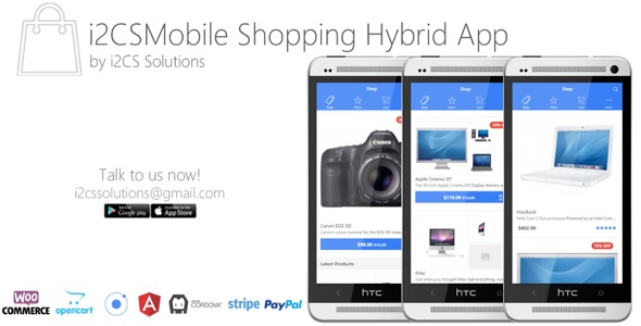 Ionic Opencart Mobile App Template 1