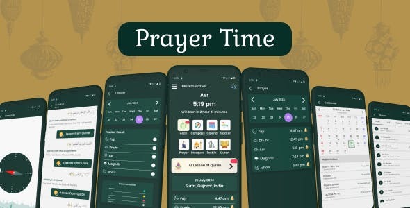 Islamic Prayer Tools Native Android App Latest Source Code