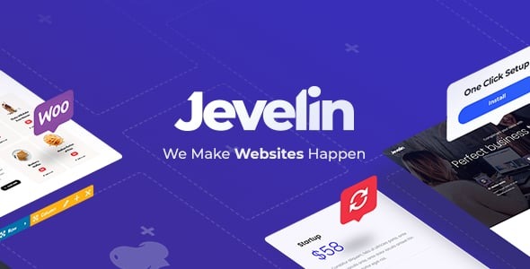 Jevelin Multi Purpose Responsive WordPress AMP Theme