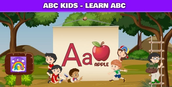 Learn ABC For Kids App A to Z Learning for Kids Alphabet Writing Board Android Admob