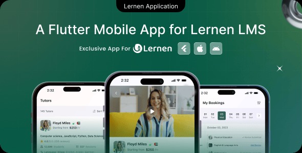 Lernen Flutter LMS Mobile App