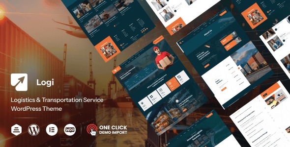 Logi Logistics WordPress Theme