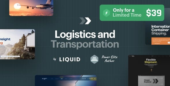 LogisticsHub Logistics and Transportation WordPress Theme