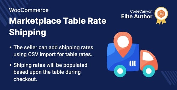 Marketplace Table Rate Shipping Plugin for WooCommerce 1