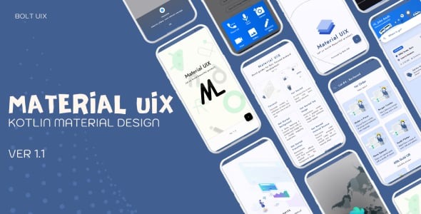 material uix kotlin material design ver 1.1