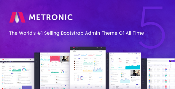 Metronic Responsive Admin Dashboard Template