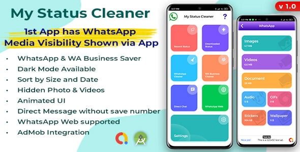 My Status Cleaner Saver for WhatsApp and WA Business