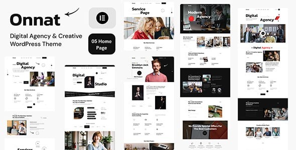 Onnat %E2%80%93 Digital Agency Creative WordPress Theme