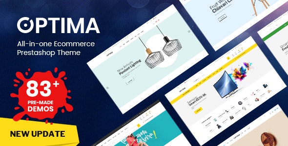 Optima Multipurpose Responsive Prestashop 1.7 Theme