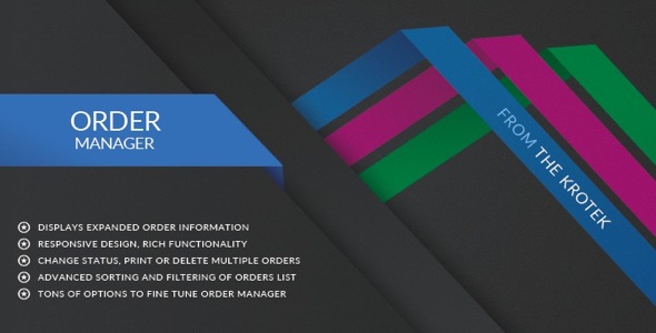 Order Manager 1