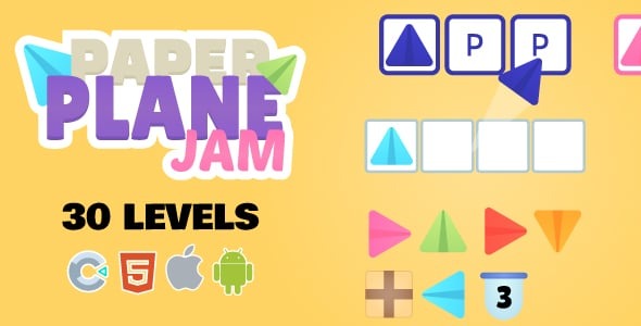 Paper Plane Jam Construct 3