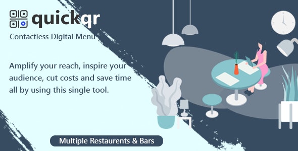 QuickQR Saas Contactless Restaurant QR Menu Maker